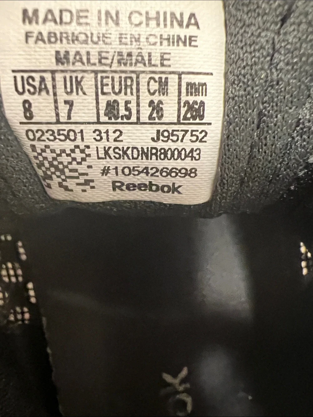 🔥🔥Reebok Men’s Black & Neon Yellow Running Shoes